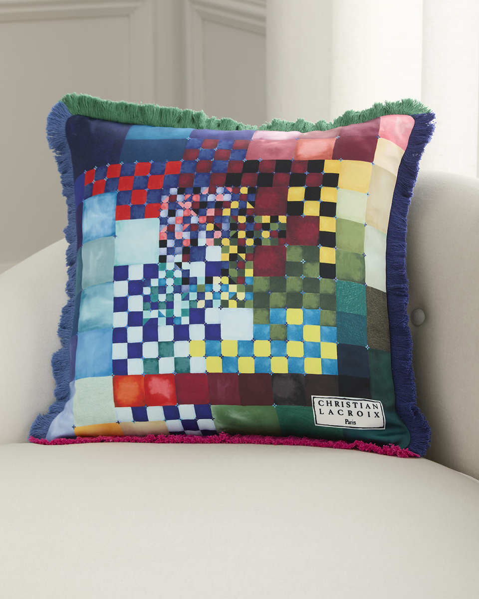 Color Games Decorative Pillow, 20" Square